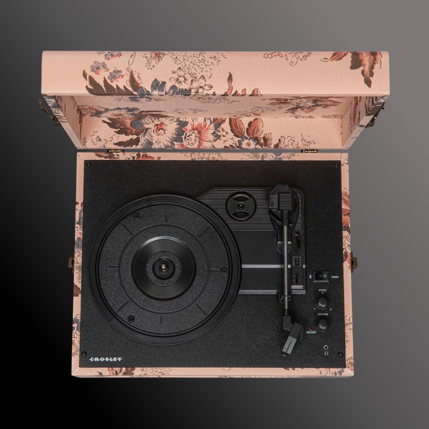 Crosley - Voyager Bluetooth Turntable - Floral