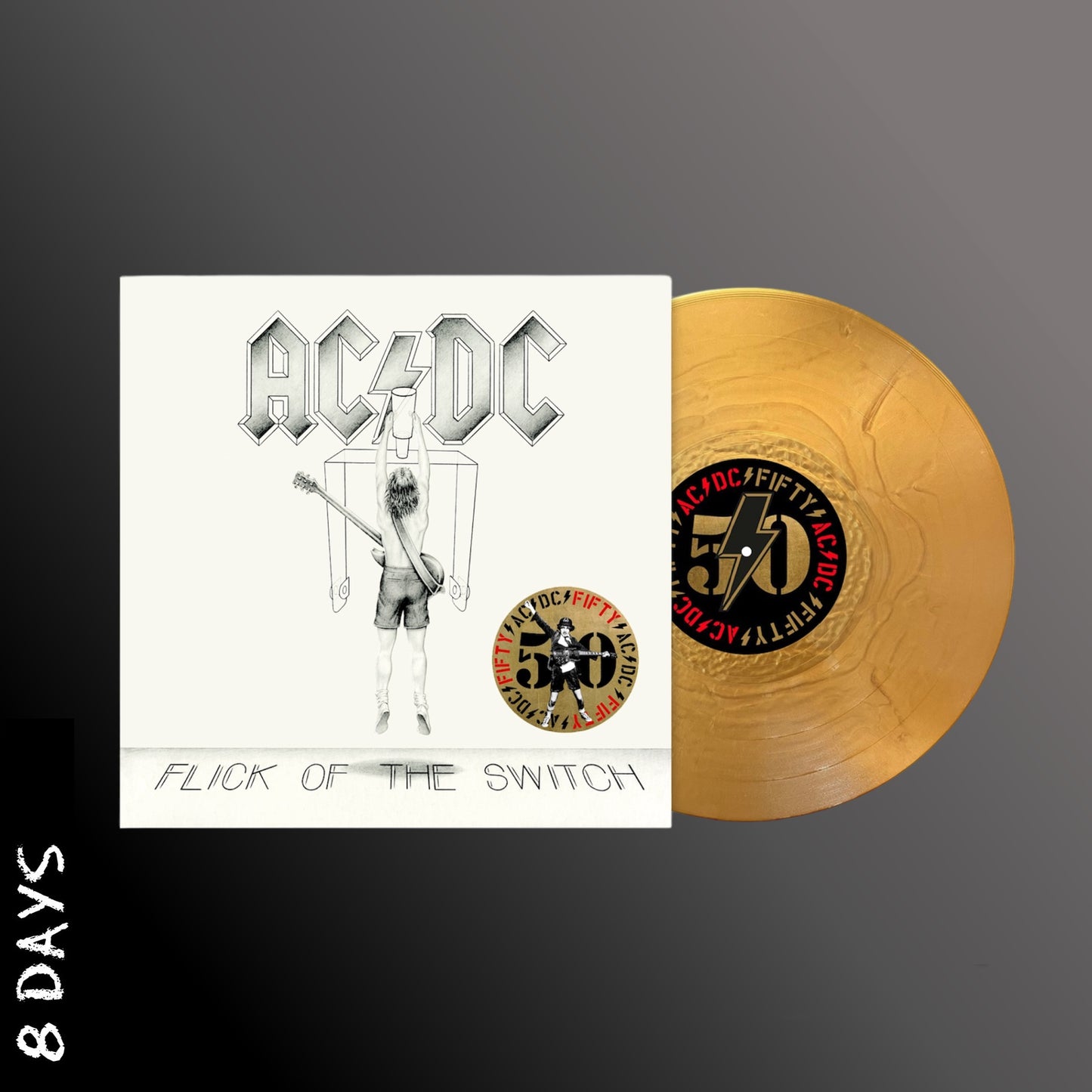 AC/DC - Flick Of The Switch - 50th Anniversary - Gold Vinyl