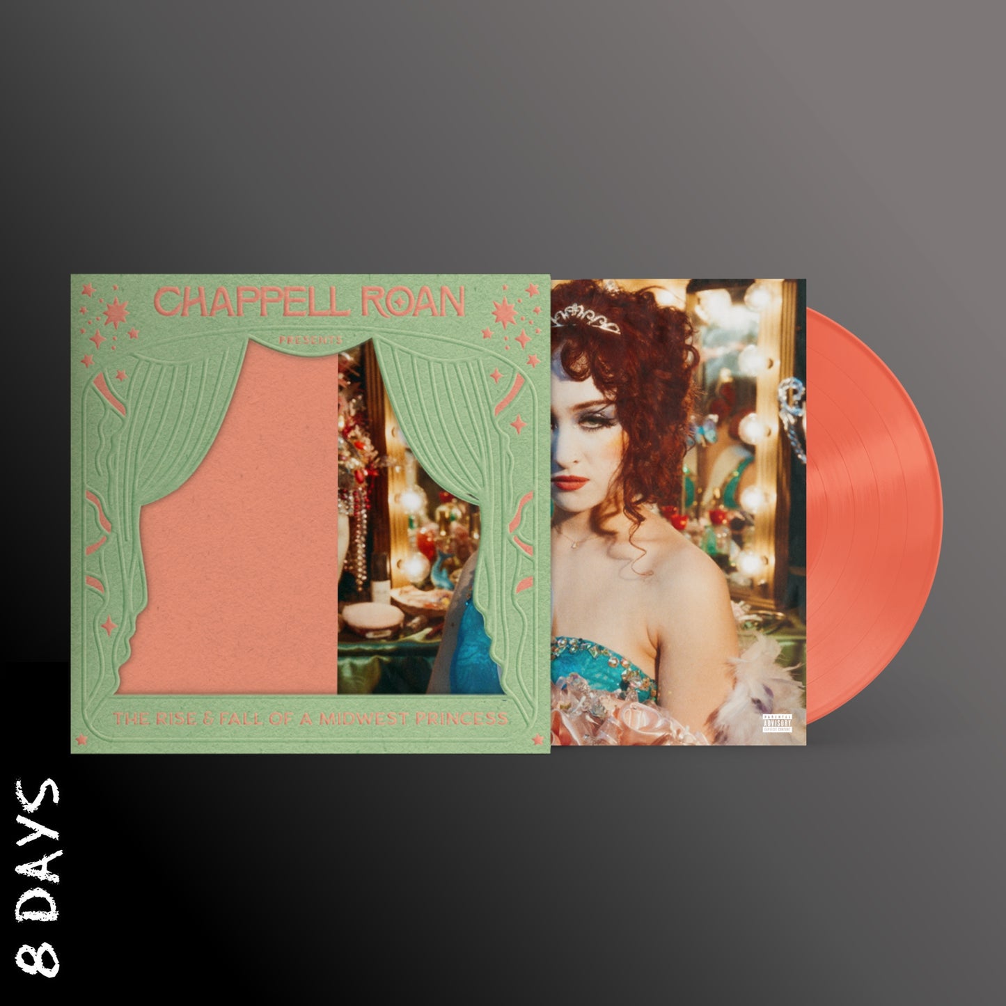 Chappell Roan - The Rise and Fall of a Midwest Princess - My Kink Is Coral Vinyl With Anniversary Sticker