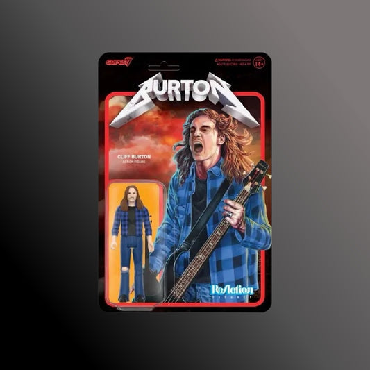 Metallica - Cliff Burton - ReAction Figure