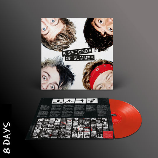 5 Seconds of Summer - 5 Seconds of Summer - 10 Year Anniversary Red Vinyl - Pre Order 13/12/24