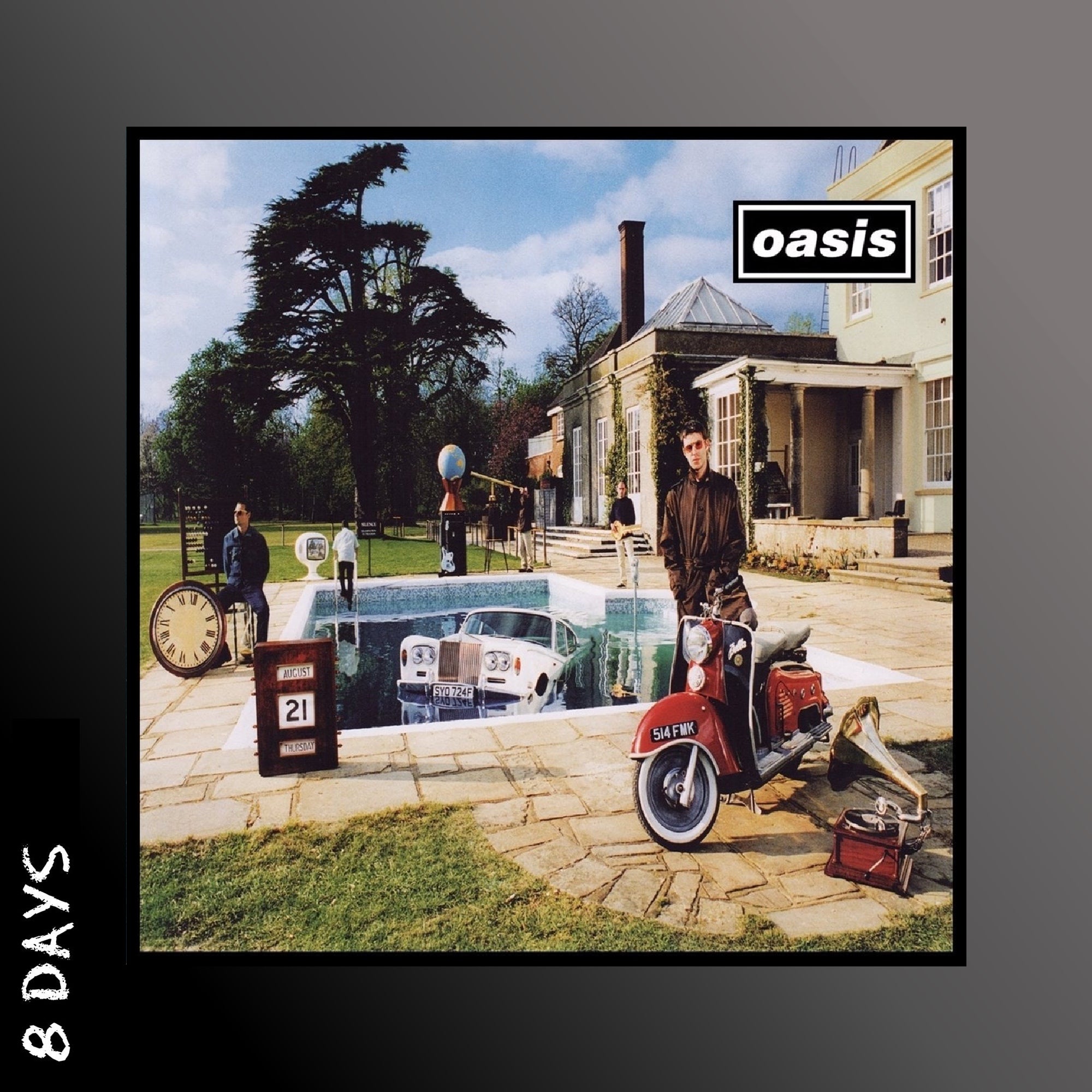 Oasis - Be Here Now - Black Vinyl – 8 Days