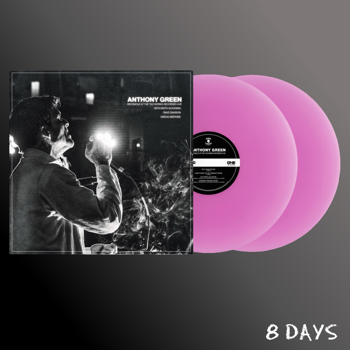 Anthony Green - Reconcile At The Tile Works Live - Violet Vinyl 2LP | Pre-Order 6.11.26