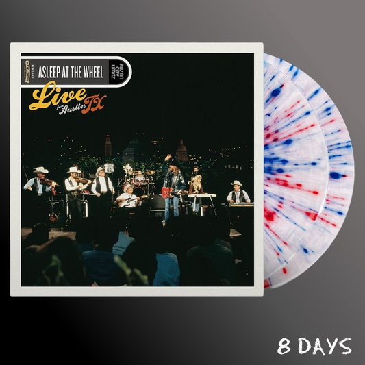 Asleep At The Wheel - Live From Austin, TX - Red, Blue Splatter Vinyl 2LP | Pre-Order 13.11.26