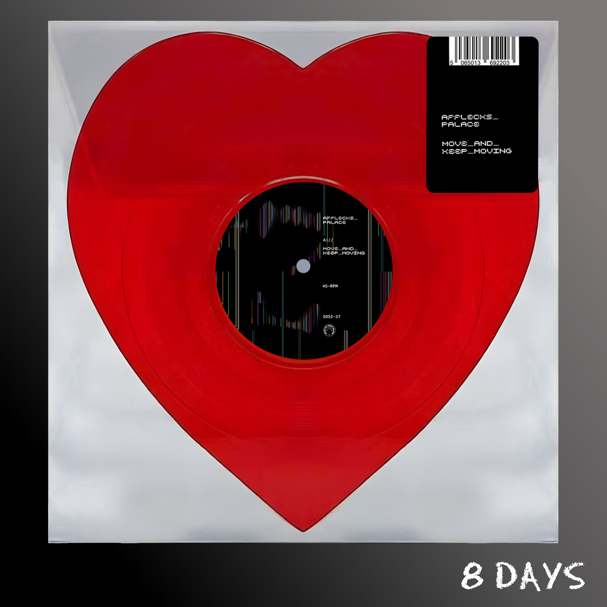 Afflecks Palace - Move And Keep Moving - Red Vinyl 7" | Pre-Order 30.10.26