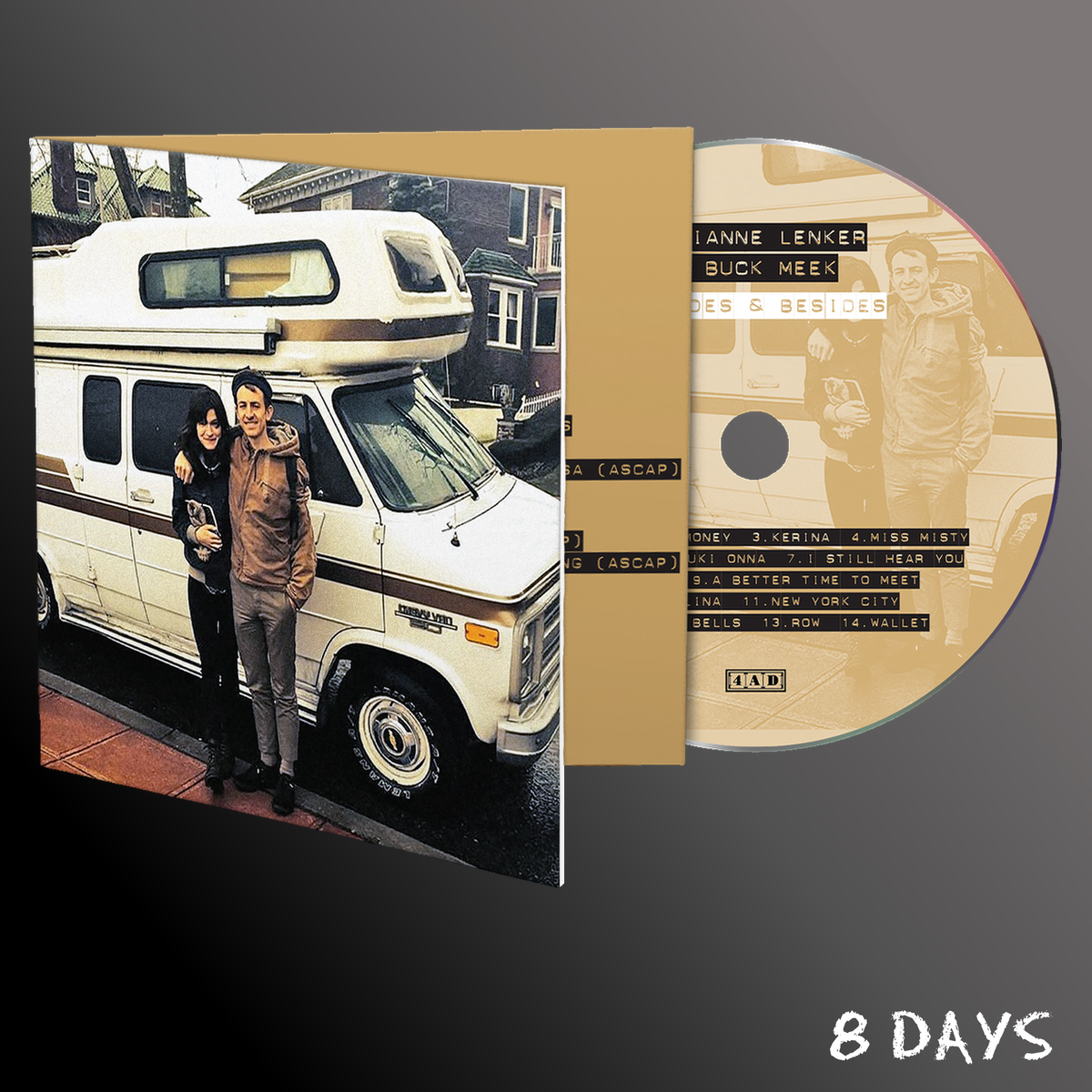 Adrianne Lenker & Buck Meek - a-sides & bedsides - CD | Pre-Order 11.12.26