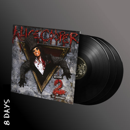 Alice Cooper - Welcome 2 My Nightmare - 3LP Black Vinyl - Pre Order 8/5/26