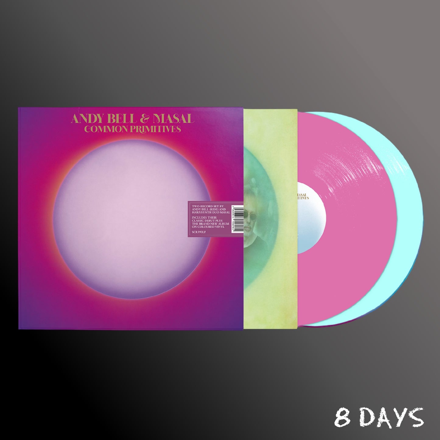 Andy Bell & Masal - Common Primitives - Transparent Blue / Violet Vinyl LP | Pre-Order 9.10.26