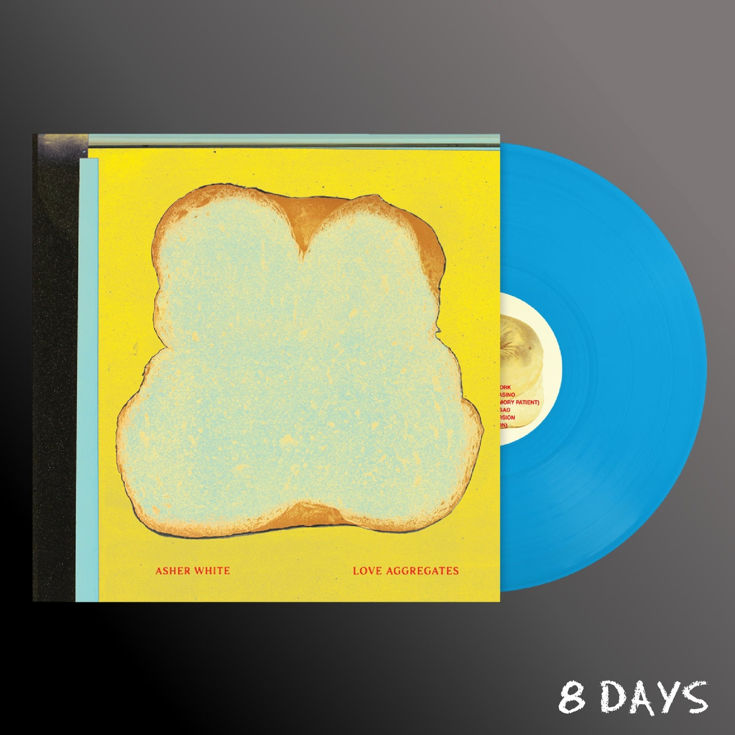 Asher White - Love Aggregates - Cyan Vinyl LP | Pre-Order 28.8.26