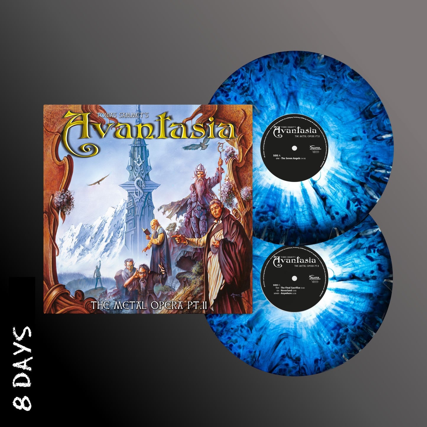 Avantasia - The Metal Opera Pt II (25) - 2LP Blue Swirl Vinyl - Pre Order 24/7/26