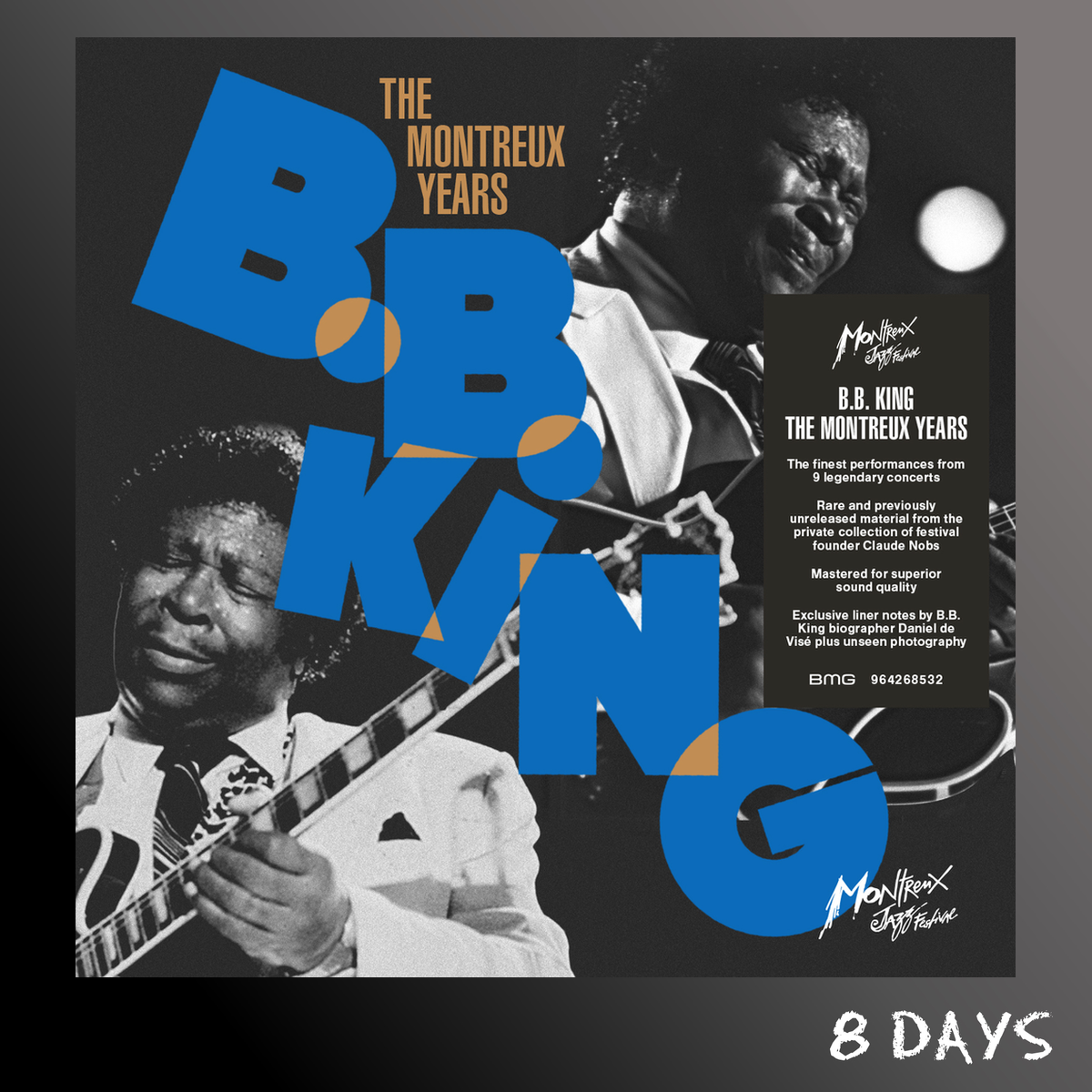 B.B. King - The Montreux Years (Live) - 2CD | Pre-Order 20.11.26