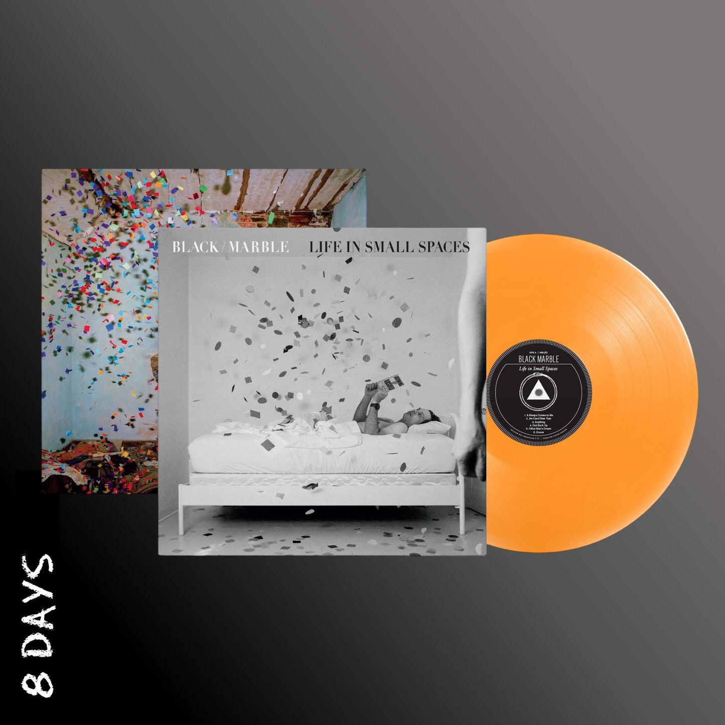 Black Marble - Life in Small Spaces - Indies Transparent Orange Vinyl - Pre Order 21/8/26