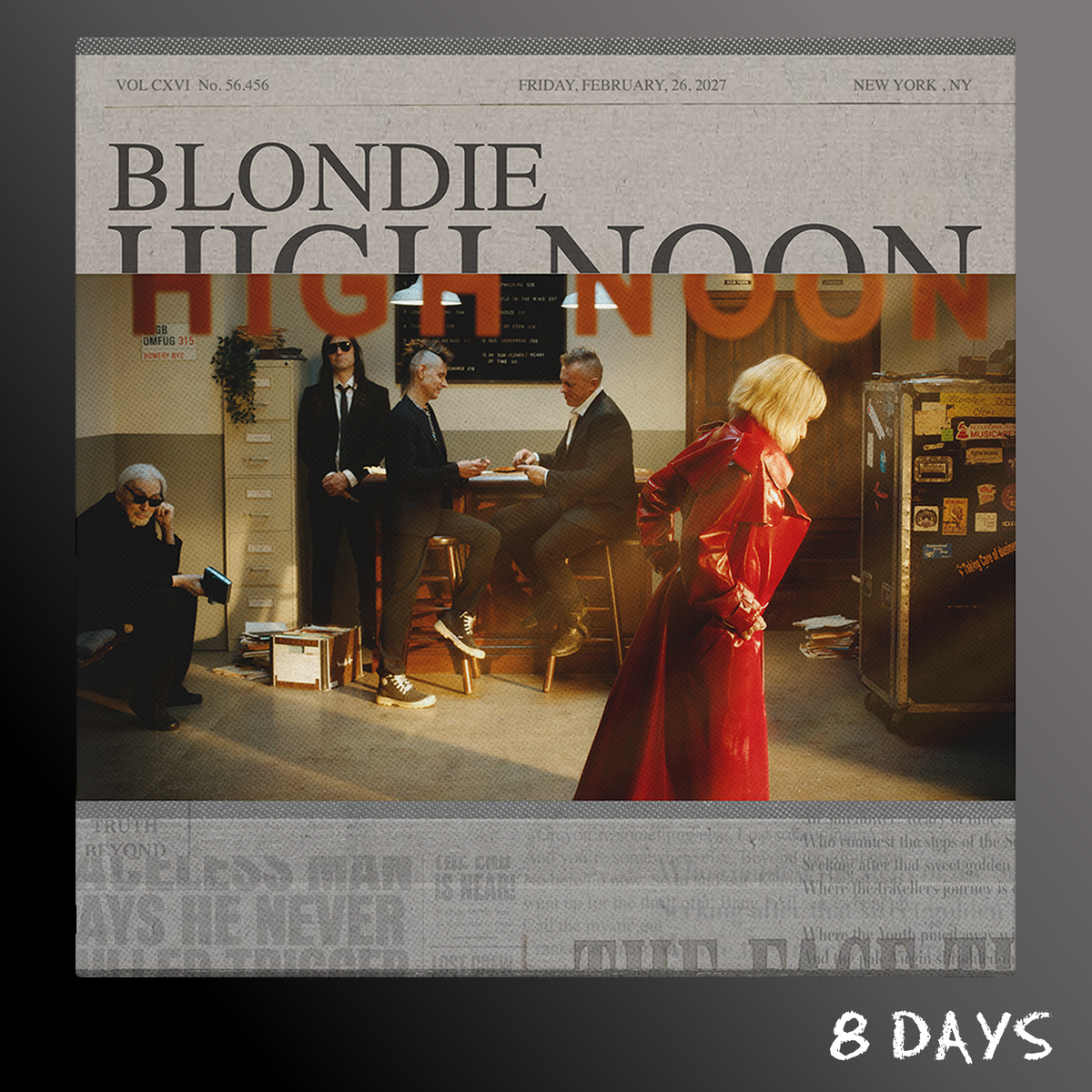 Blondie - High Noon - Black Vinyl LP | Pre-Order 26.2.27