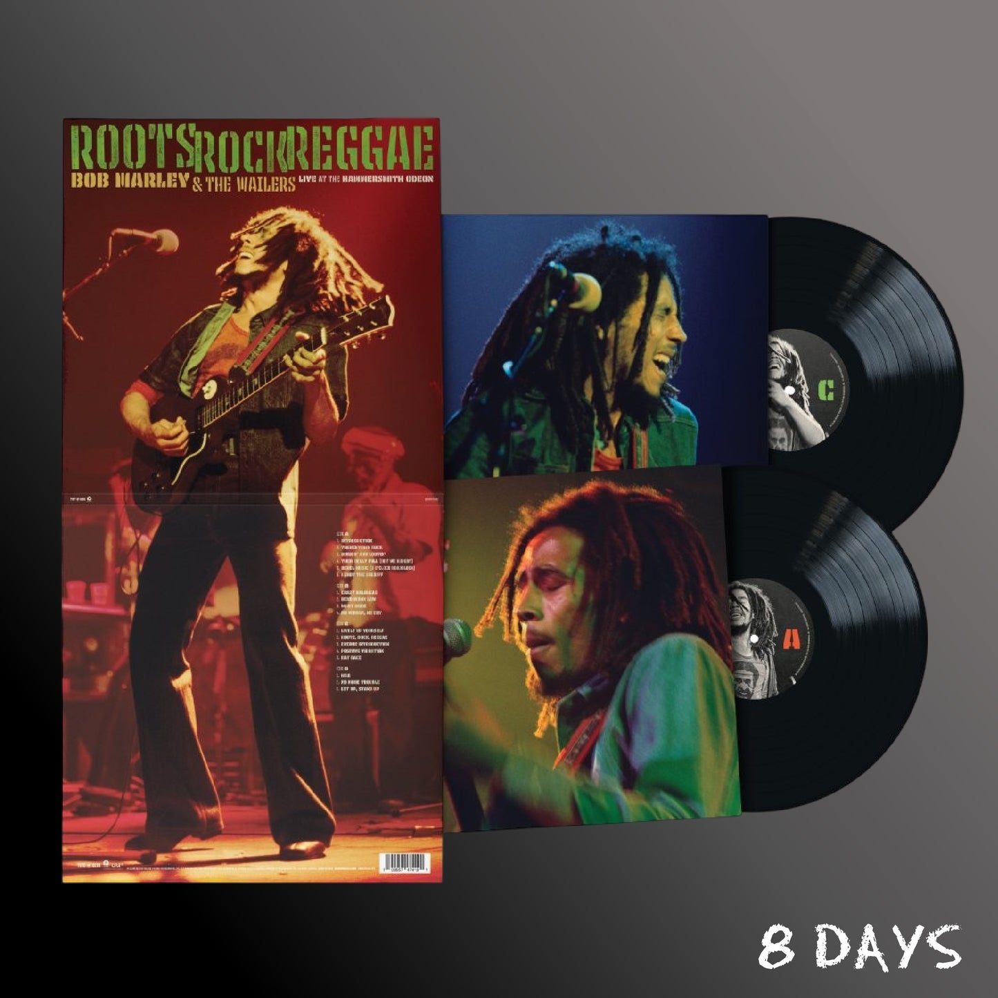 Bob Marley & The Wailers - Roots, Rock, Reggae: Live - Black Vinyl 2LP | Pre-Order 14/8/26