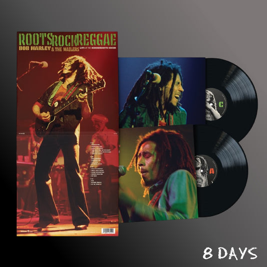 Bob Marley & The Wailers - Roots, Rock, Reggae: Live - Black Vinyl 2LP | Pre-Order 14/8/26