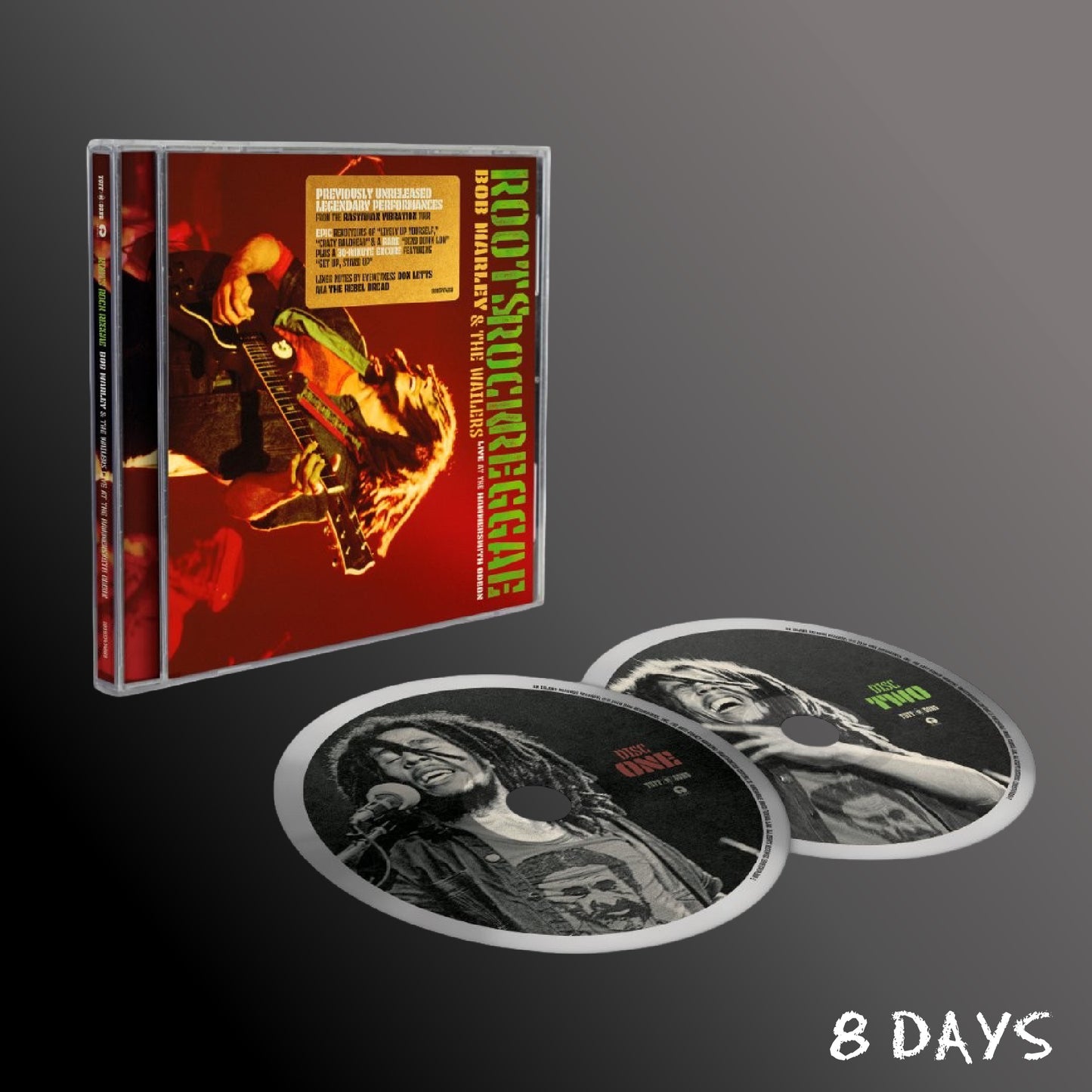 Bob Marley & The Wailers - Roots, Rock, Reggae: Live - 2CD | Pre-Order 14/8/26
