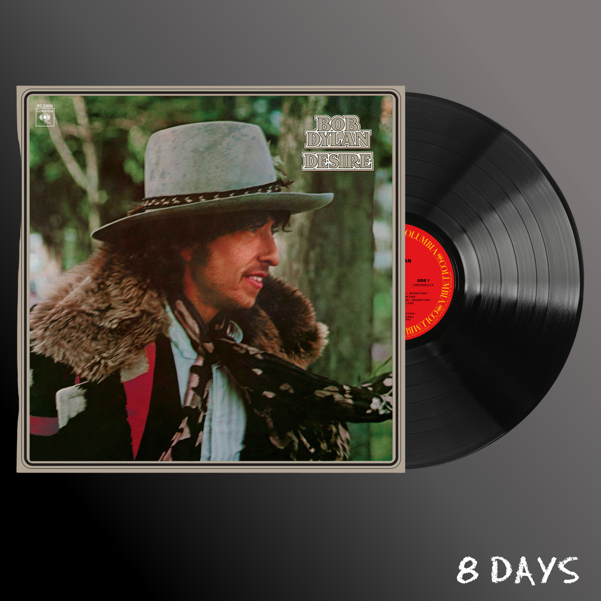 Bob Dylan - Desire - Black Vinyl LP | Pre-Order 18.9.26