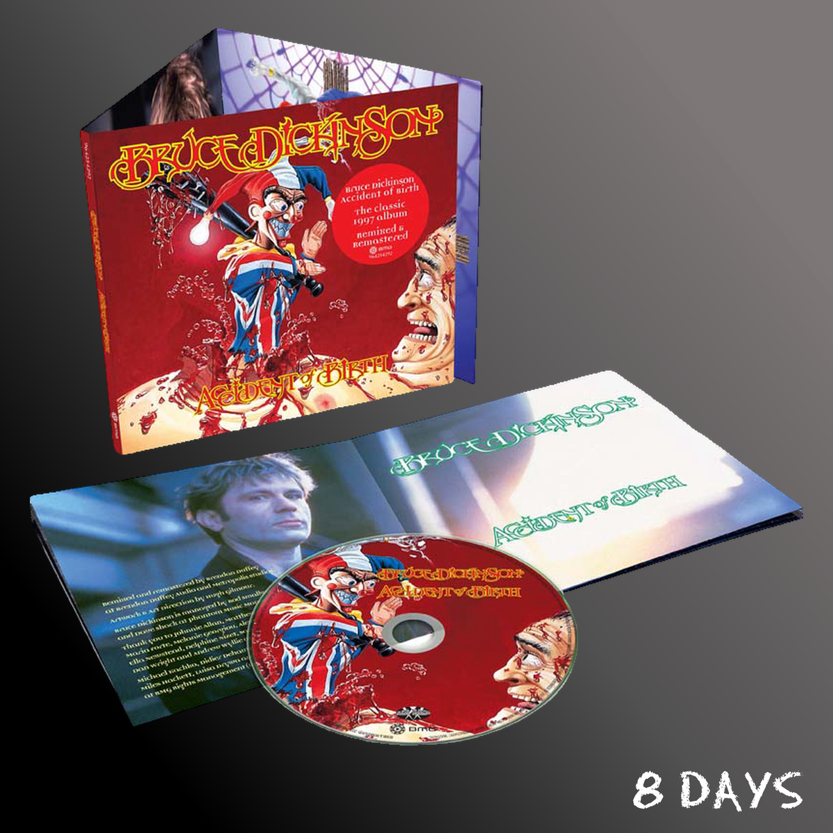 Bruce Dickinson - Accident of Birth (2026 Remix) - CD | Pre-Order 17.10.26
