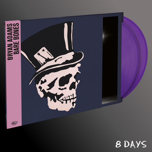 Bryan Adams - Bare Bones - Purple Vinyl LP | Pre-Order 28.8.26