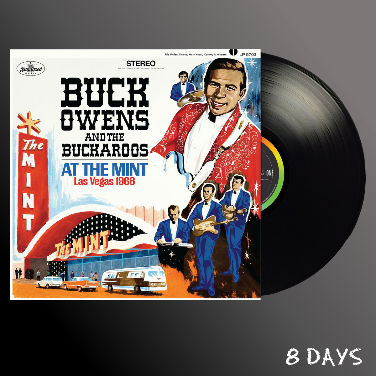 Buck Owens & The Buckaroos - At The Mint: Vegas 1968 - Black Vinyl LP | Pre-Order 23.10.26