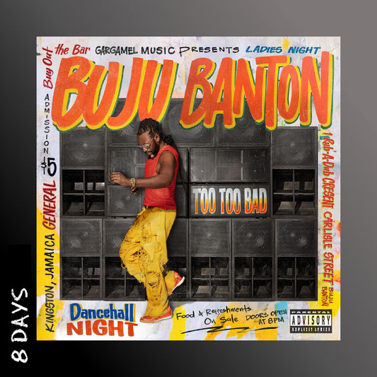Buju Banton - Too Too Bad - CD - Pre Order 11/9/26