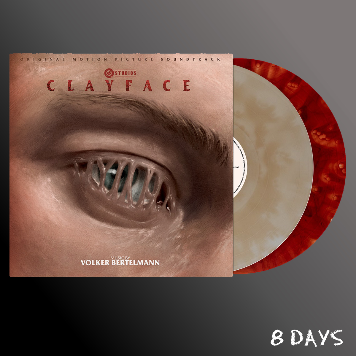 Volker Bertelmann - Clayface - Tan & Red Vinyl 2LP | Pre-Order 29.1.27