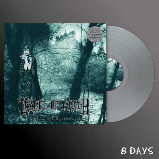 Cradle of Filth - Dusk... and Her Embrace - Silver Vinyl LP | Pre-Order 30.10.26