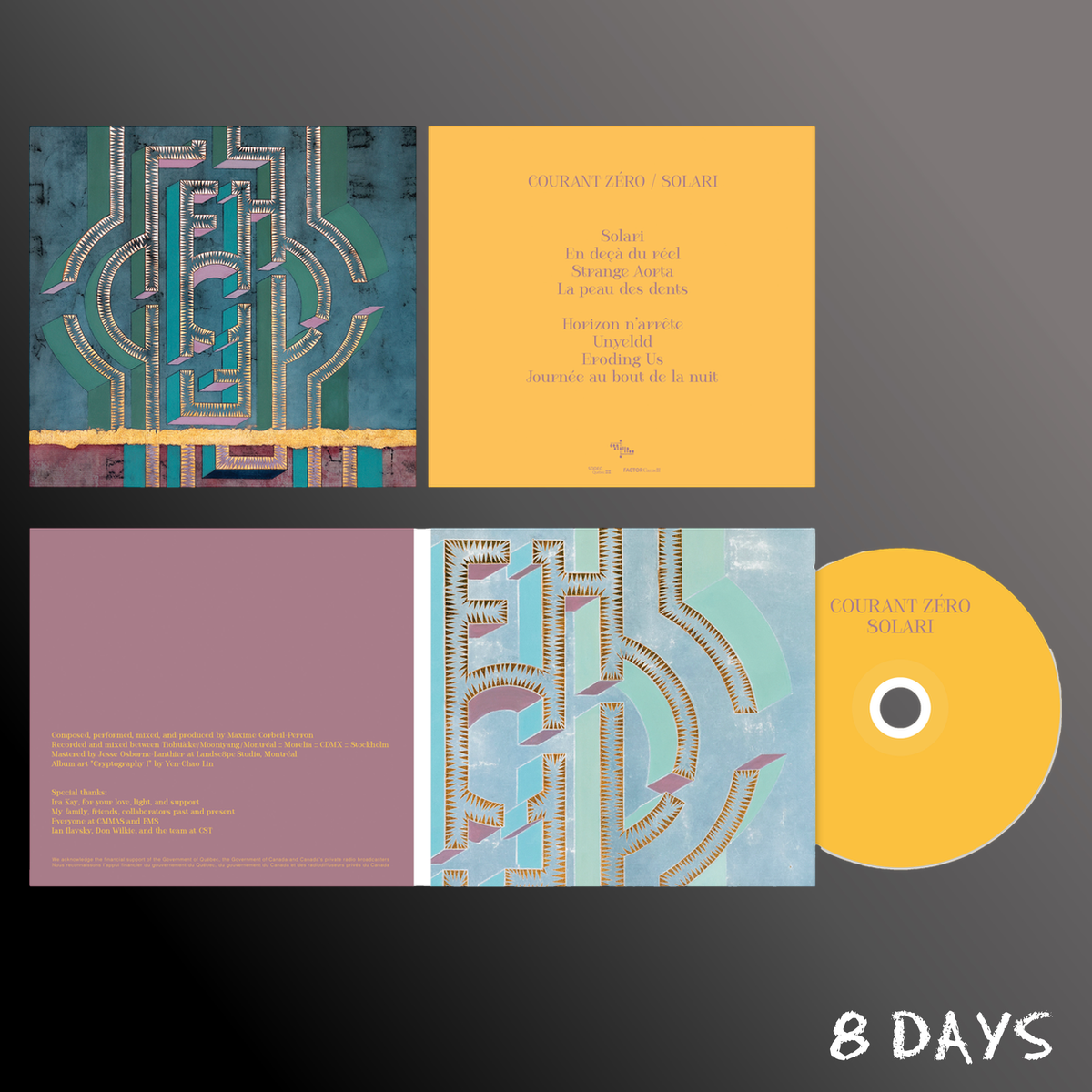 Courant Zéro - Solari - CD | Pre-Order 25.9.26