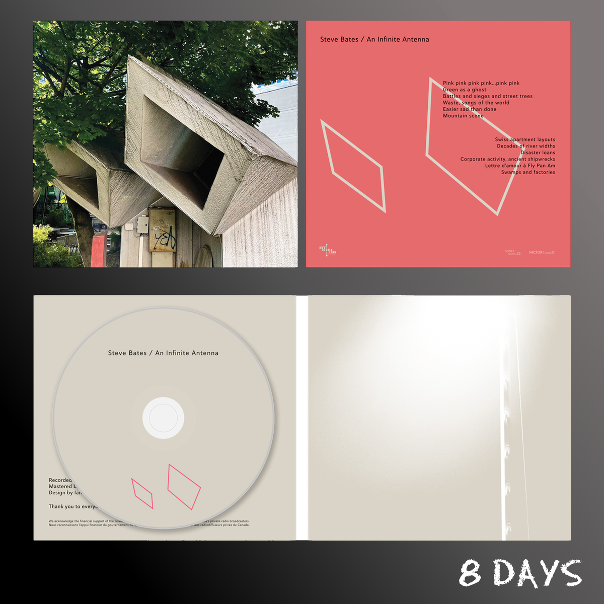 Steve Bates - An Infinite Antenna - CD | Pre-Order 25.9.26