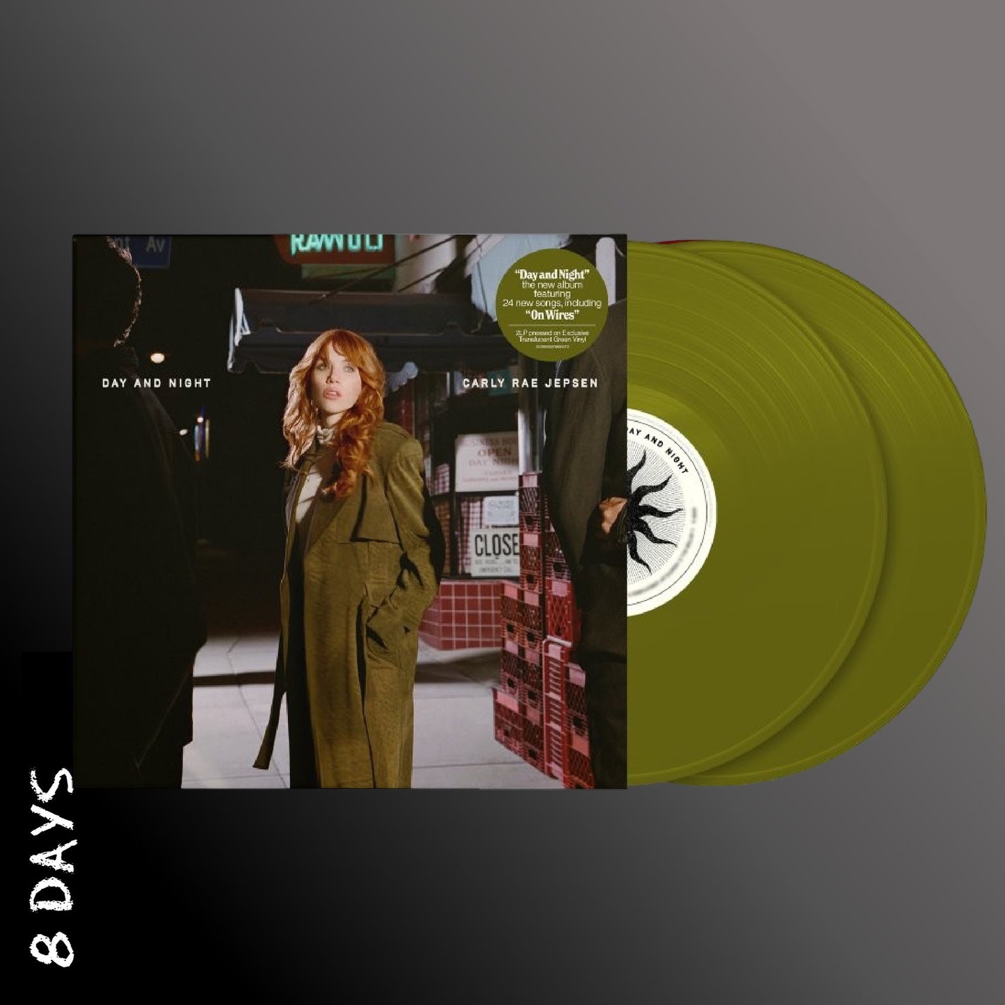 Carly Rae Jepsen - Day and Night - Indies Forest Green Vinyl - Pre Order 18/9/26