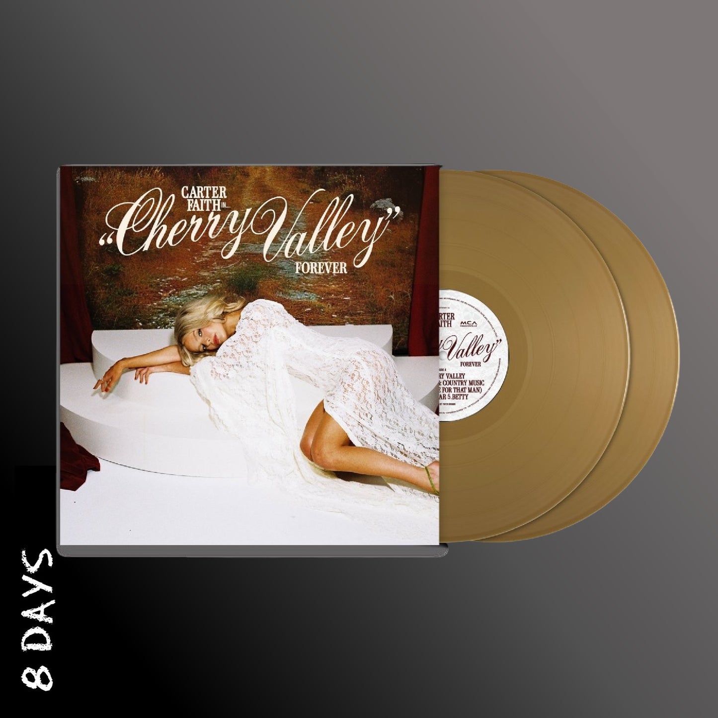 Carter Faith - Cherry Valley Forever - 2LP Opaque Gold Vinyl - Pre Order 24/7/26