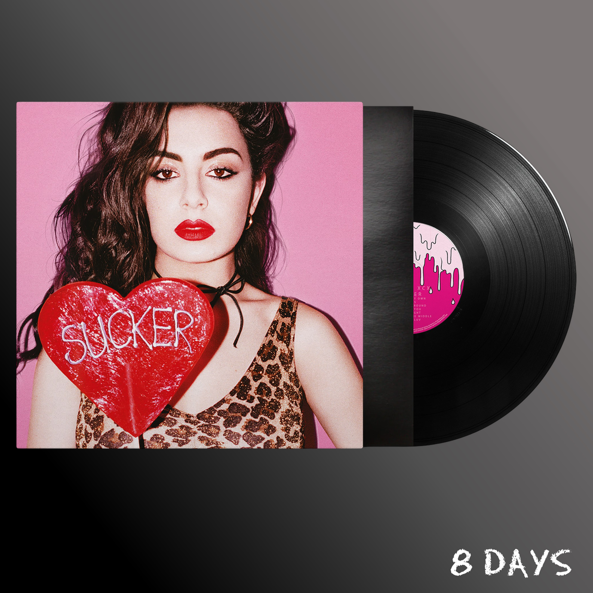 Charli XCX - Sucker - Black Vinyl LP | Pre-Order 28.8.26