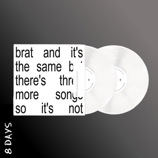 Charli XCX - BRAT and It's the Same But There's Three More Songs So It's Not - White Vinyl