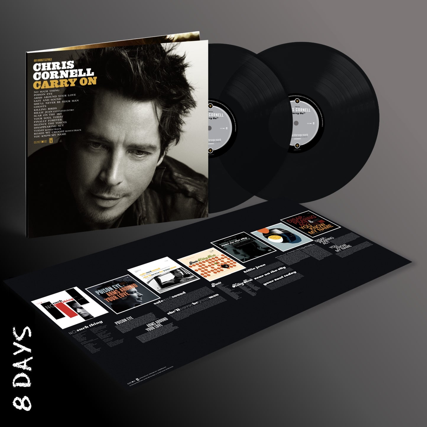 Chris Cornell - Carry On - 2LP Black Vinyl - Pre Order 26/6/26