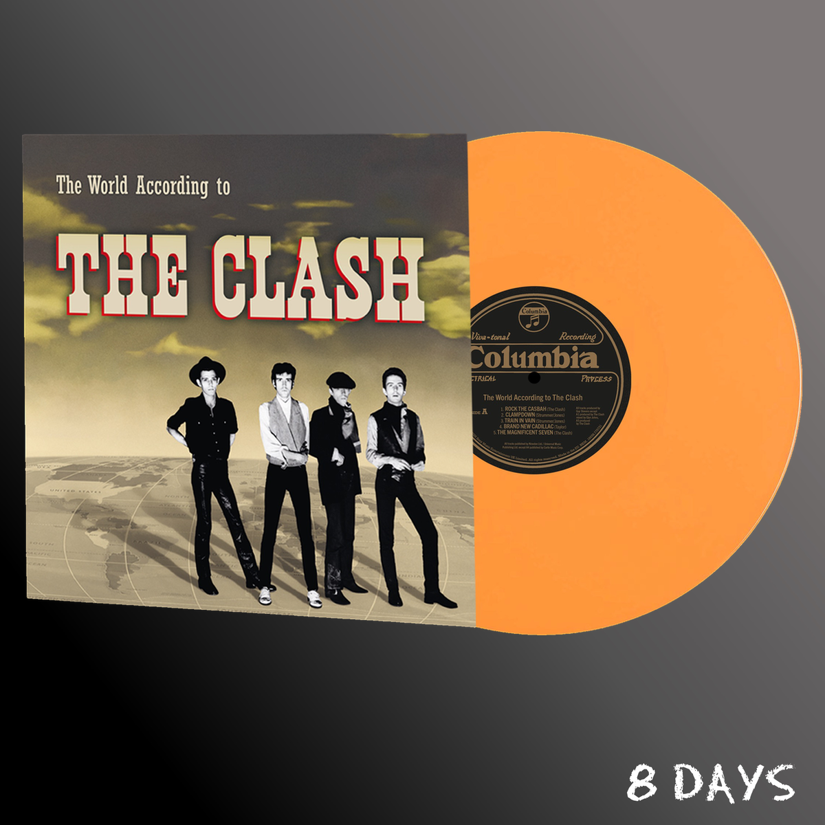 The Clash - The World According to The Clash - Orange Vinyl LP | Pre-Order 13.11.26