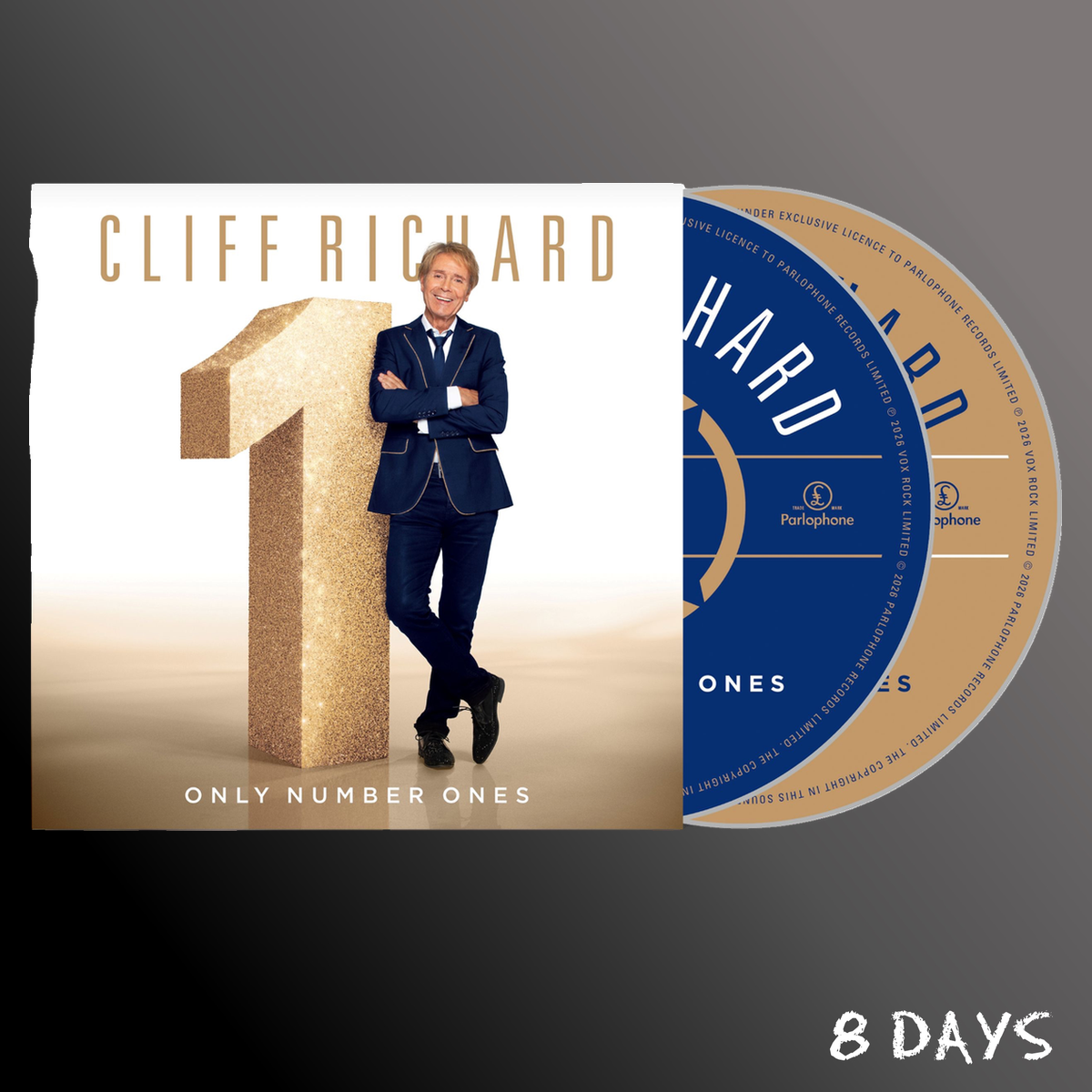 Cliff Richard - Only Number Ones - 2CD | Pre-Order 27.11.26