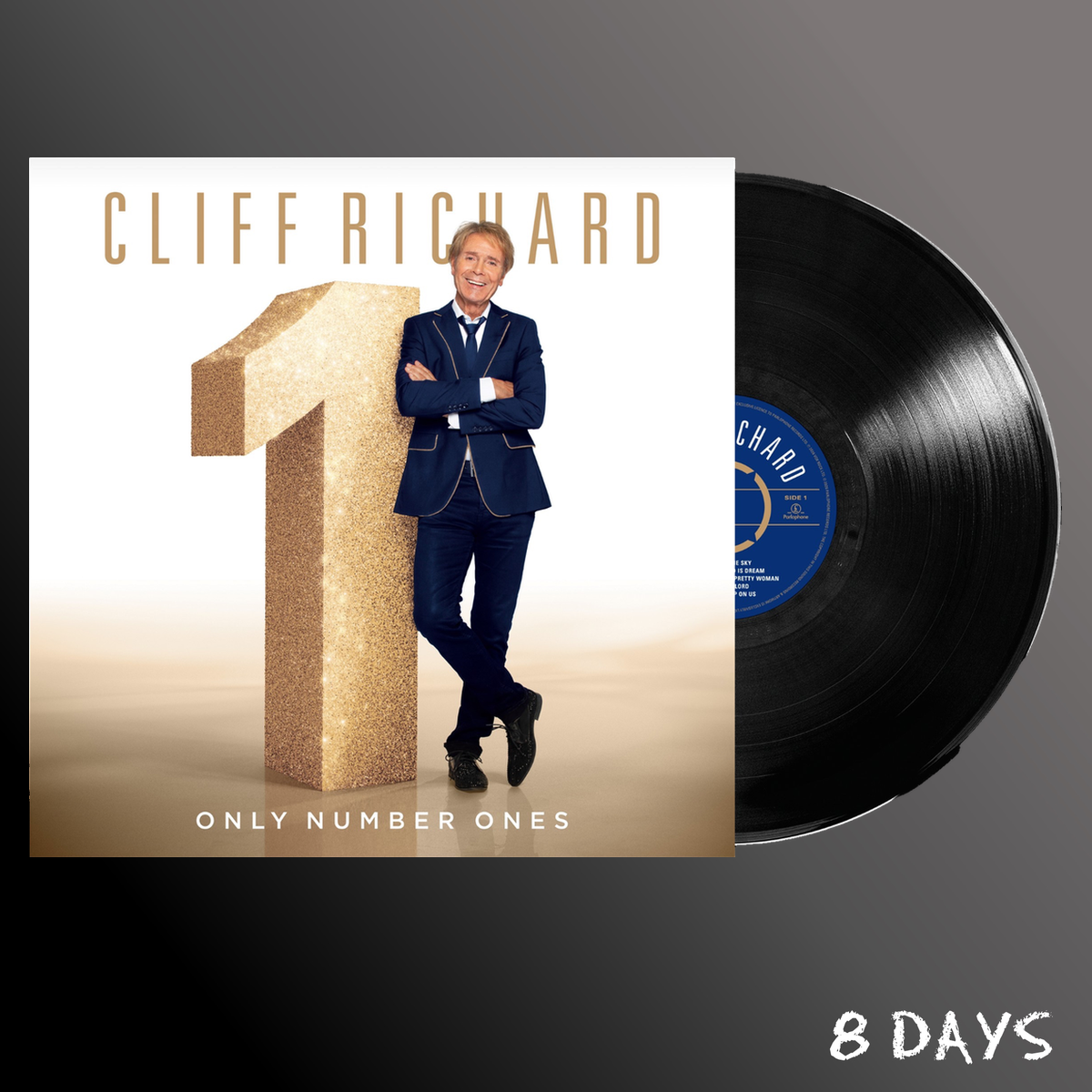 Cliff Richard - Only Number Ones - Black Vinyl LP | Pre-Order 27.11.26