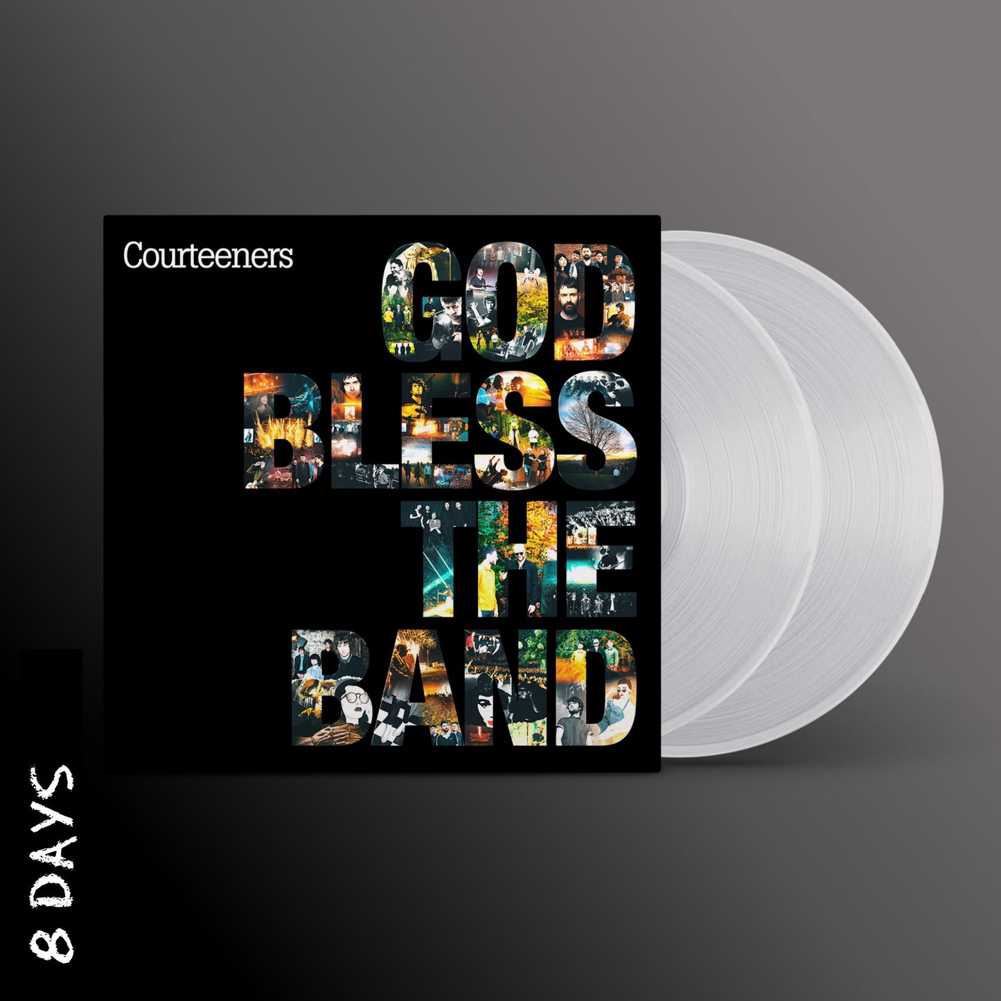 Courteeners - God Bless The Band - Retail Exclusive 2LP Crystal Clear Vinyl - Pre Order 28/8/26