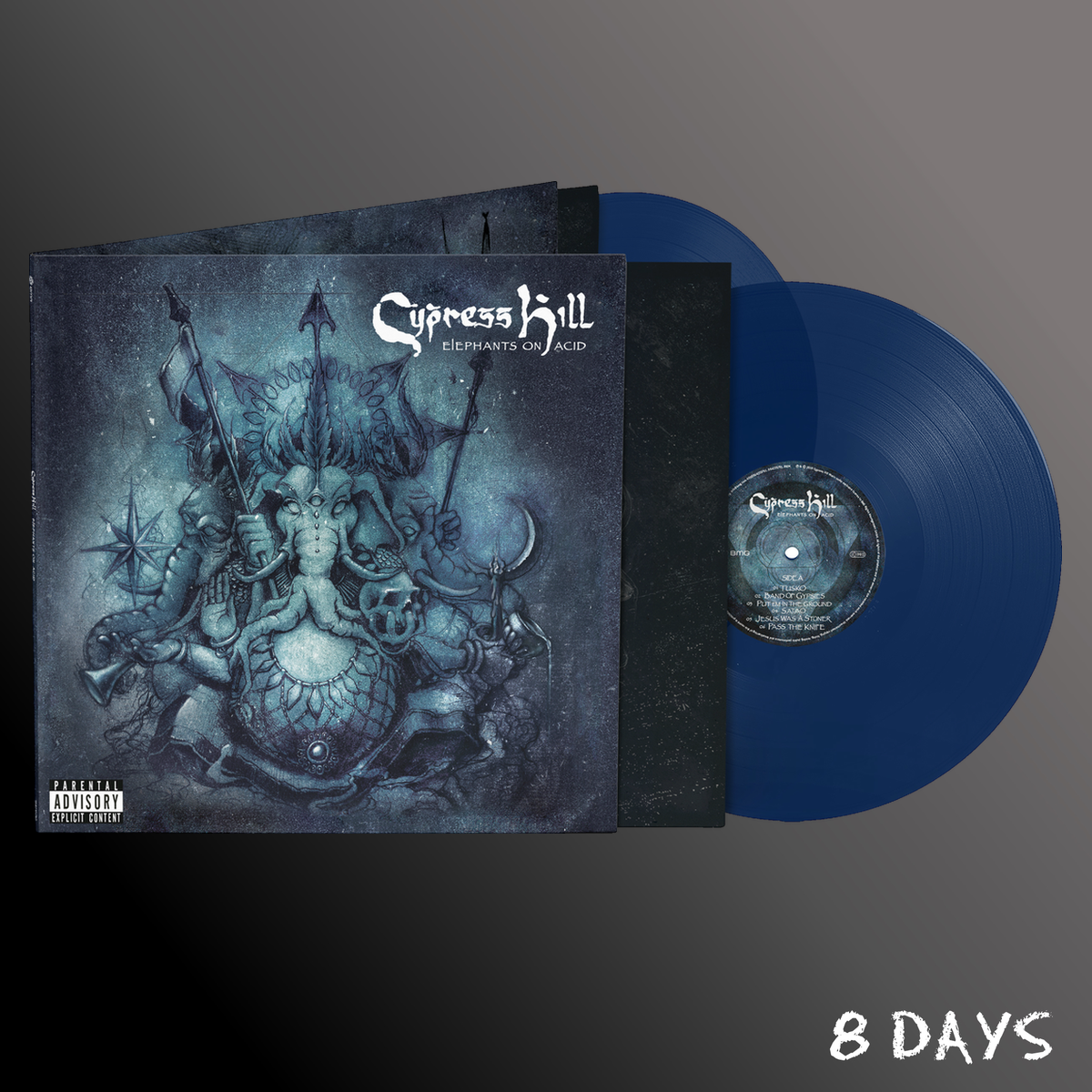 Cypress Hill - Elephants on Acid - Dark Blue Translucent Vinyl 2LP | Pre-Order 23.10.26