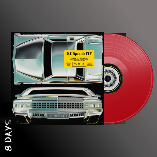 DJ Spanish Fly - Cadillac Warning - Red Vinyl - Pre Order 2/10/26