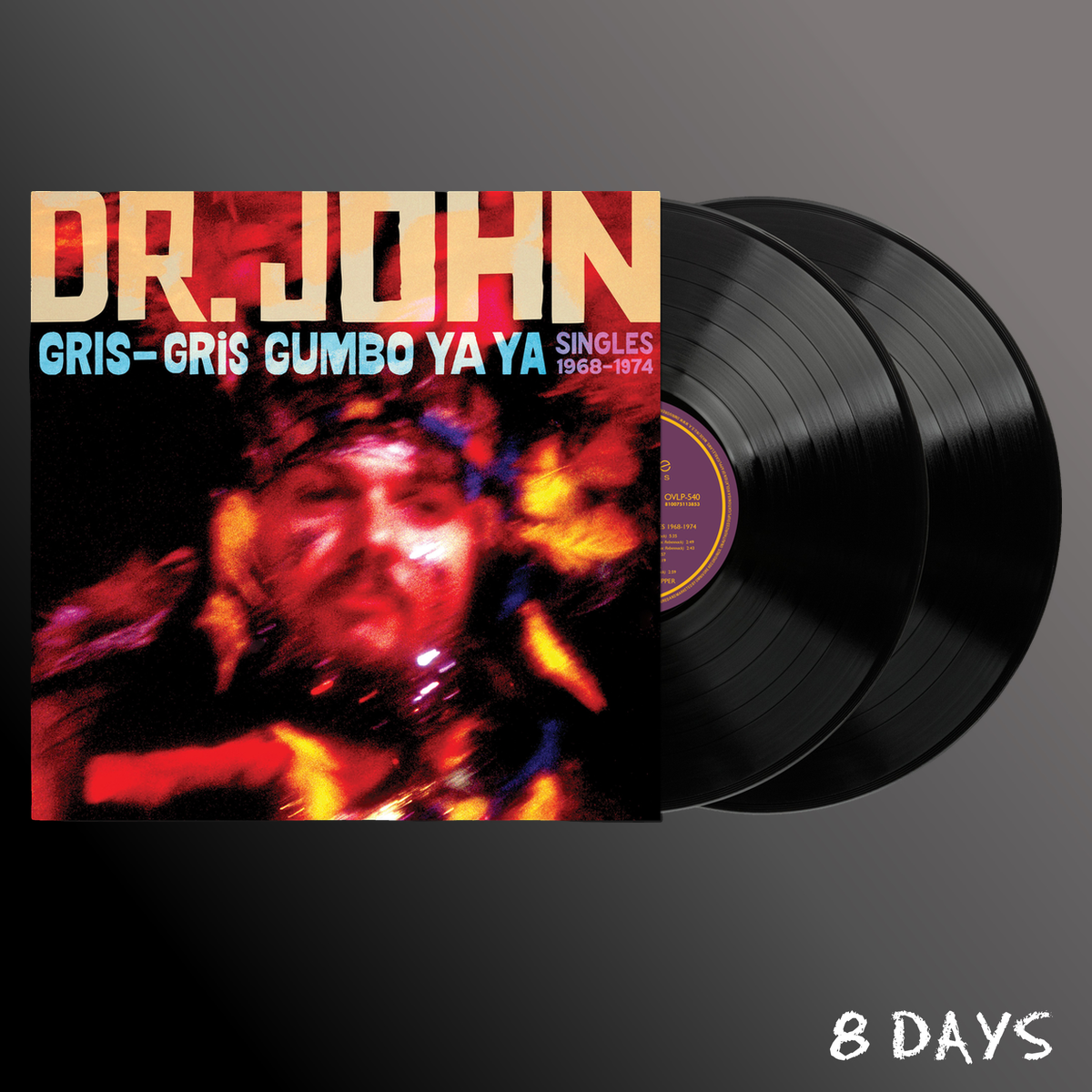 Dr. John - Gris-Gris Gumbo Ya Ya: Singles 1968-1974 - Black Vinyl LP | Pre-Order 23.10.26