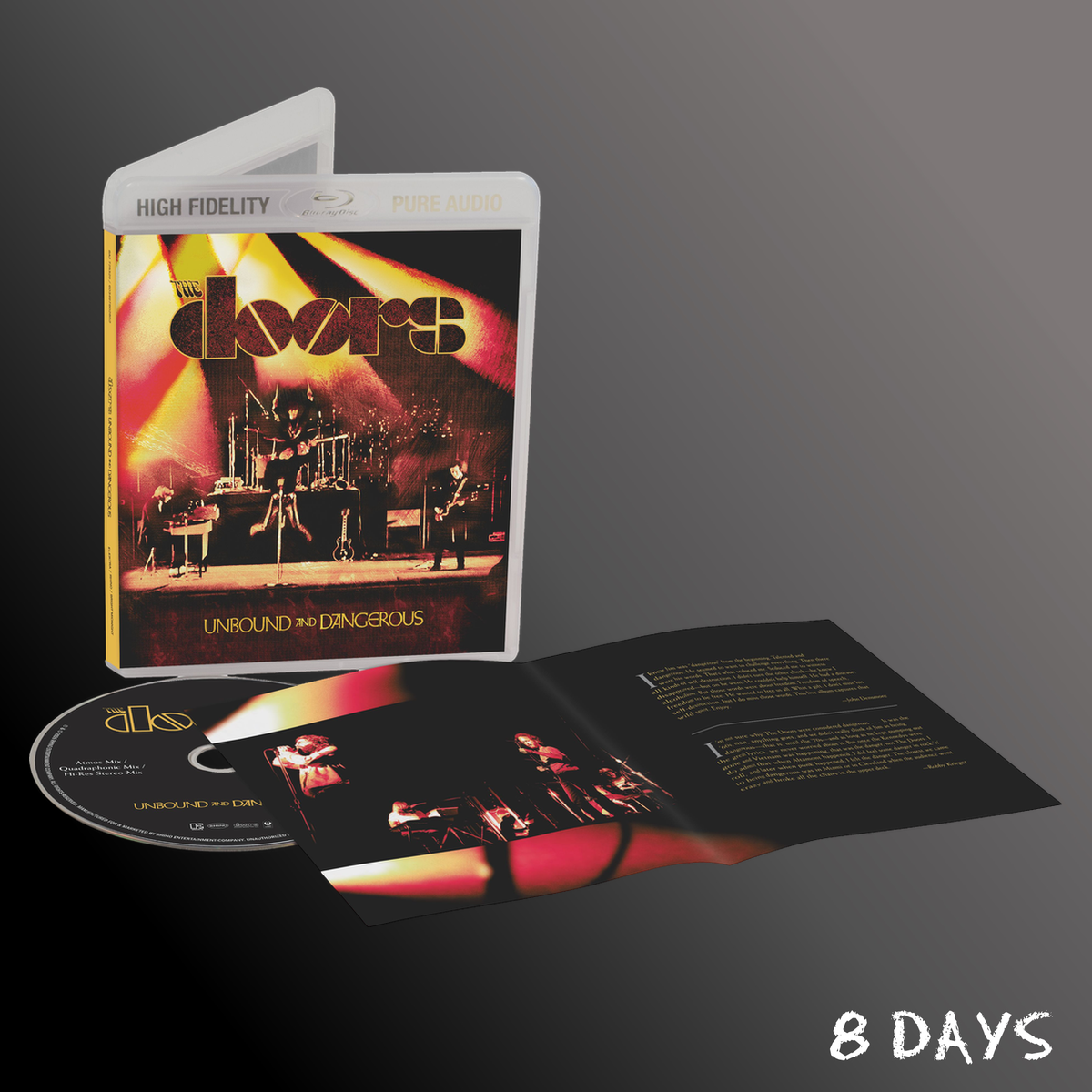 The Doors - Unbound and Dangerous - Blu Ray Audio | Pre-Order 23.10.26