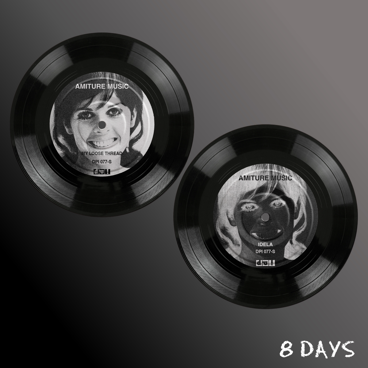 Amiture Music - My Loose Thread c/w Idela - Black Vinyl 7" | Pre-Order 30.10.26