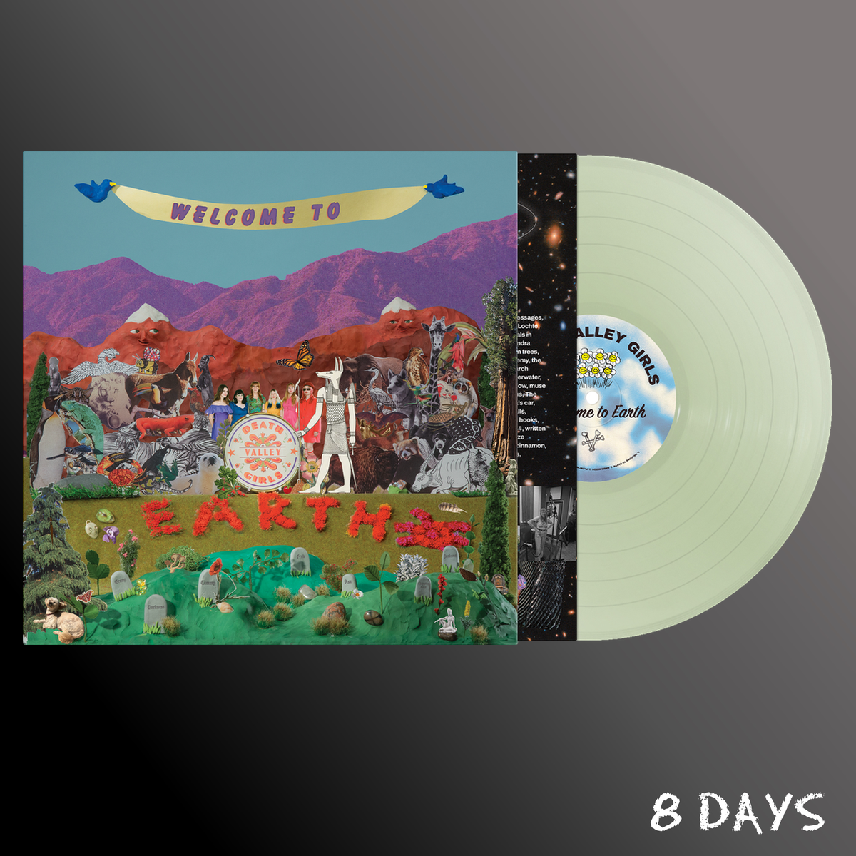Death Valley Girls - Welcome To Earth - Coke Bottle Green Vinyl LP | Pre-Order 9.10.26