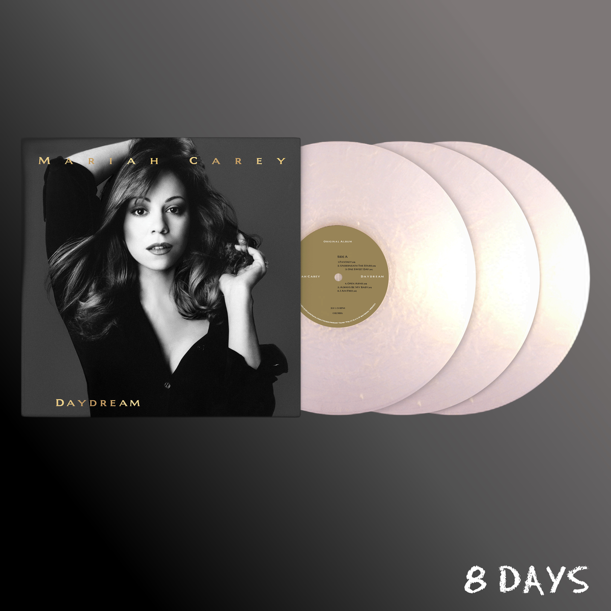 Mariah Carey - Daydream (30th Anniversary) - Iridescent Gold Vinyl 3LP | Pre-Order 16.10.26