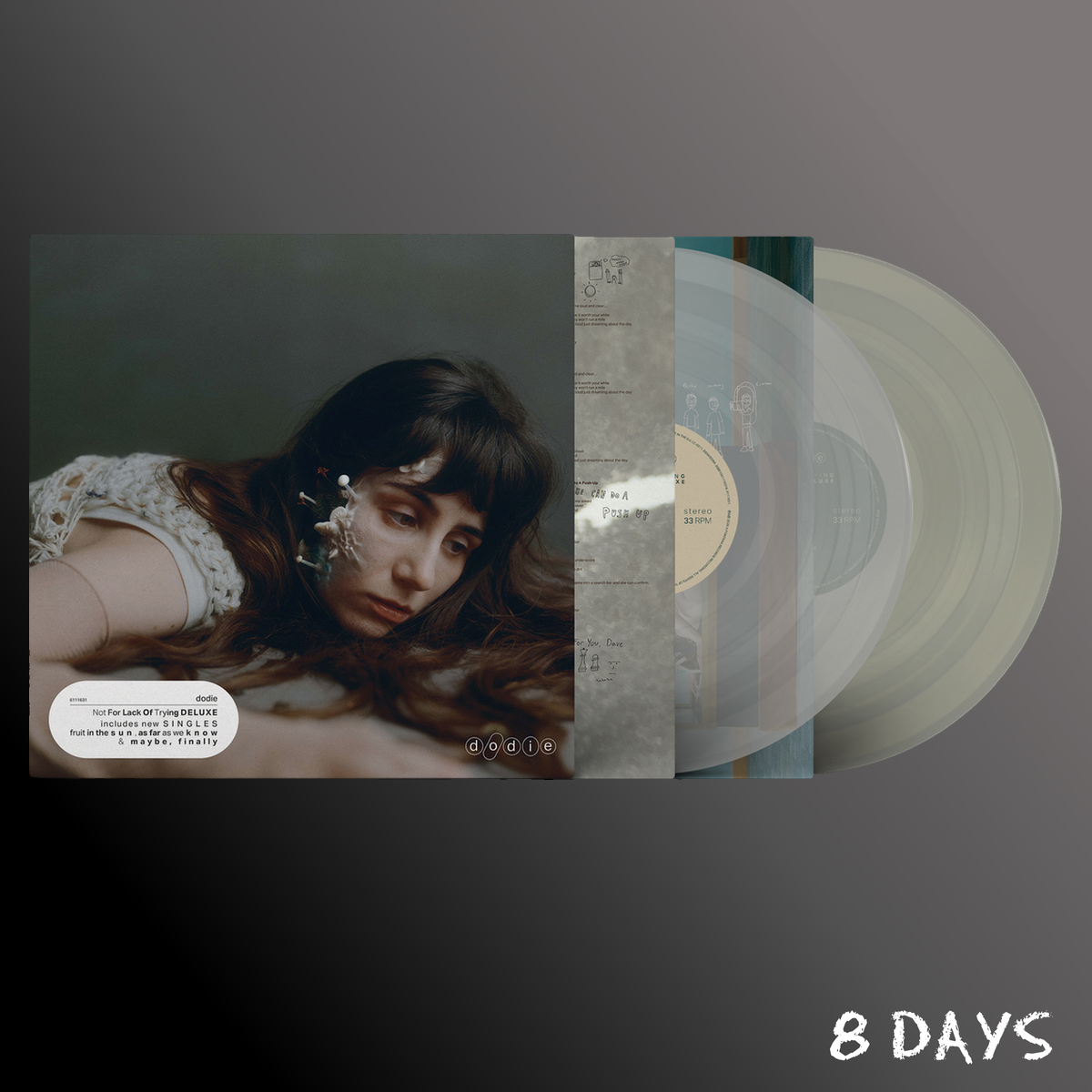 dodie - Not For Lack Of Trying Deluxe - Eco Colour Vinyl 2LP | Pre-Order 23.10.26