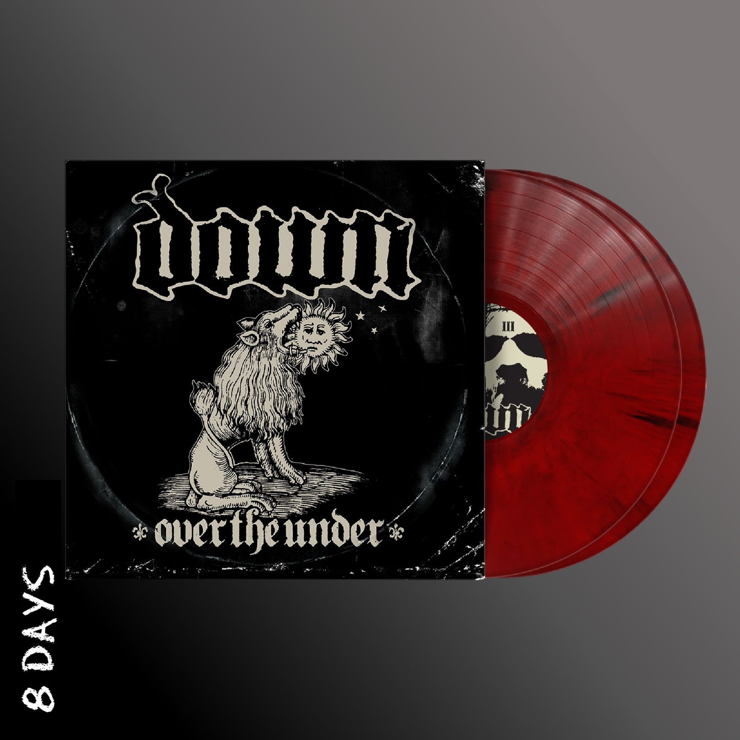 Down - Over The Under - 2LP Red & Black Marble Vinyl - Pre Order 19/6/26