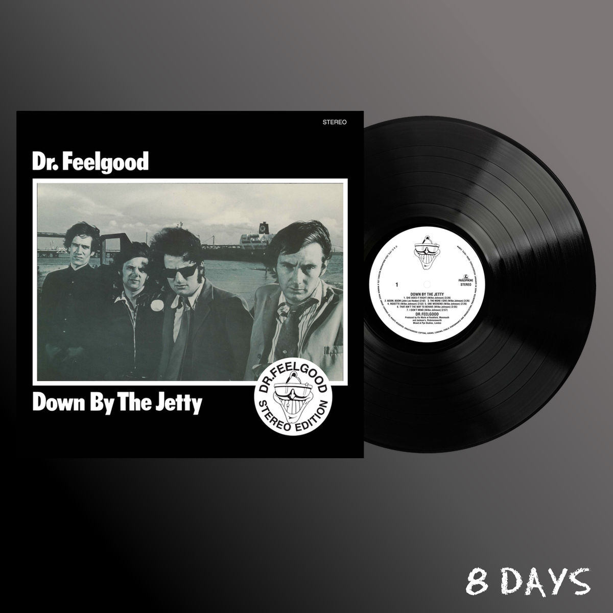 Dr Feelgood - Down By The Jetty - Black Vinyl LP | Pre-Order 25.9.26