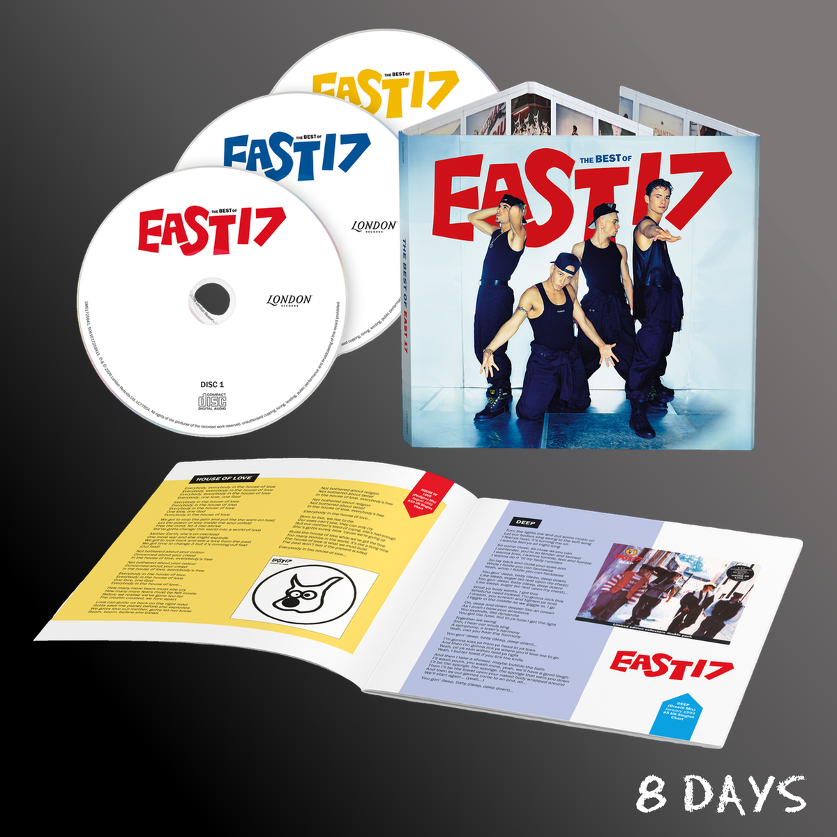 East 17 - The Best Of - 2CD + DVD | Pre-Order 4.12.26