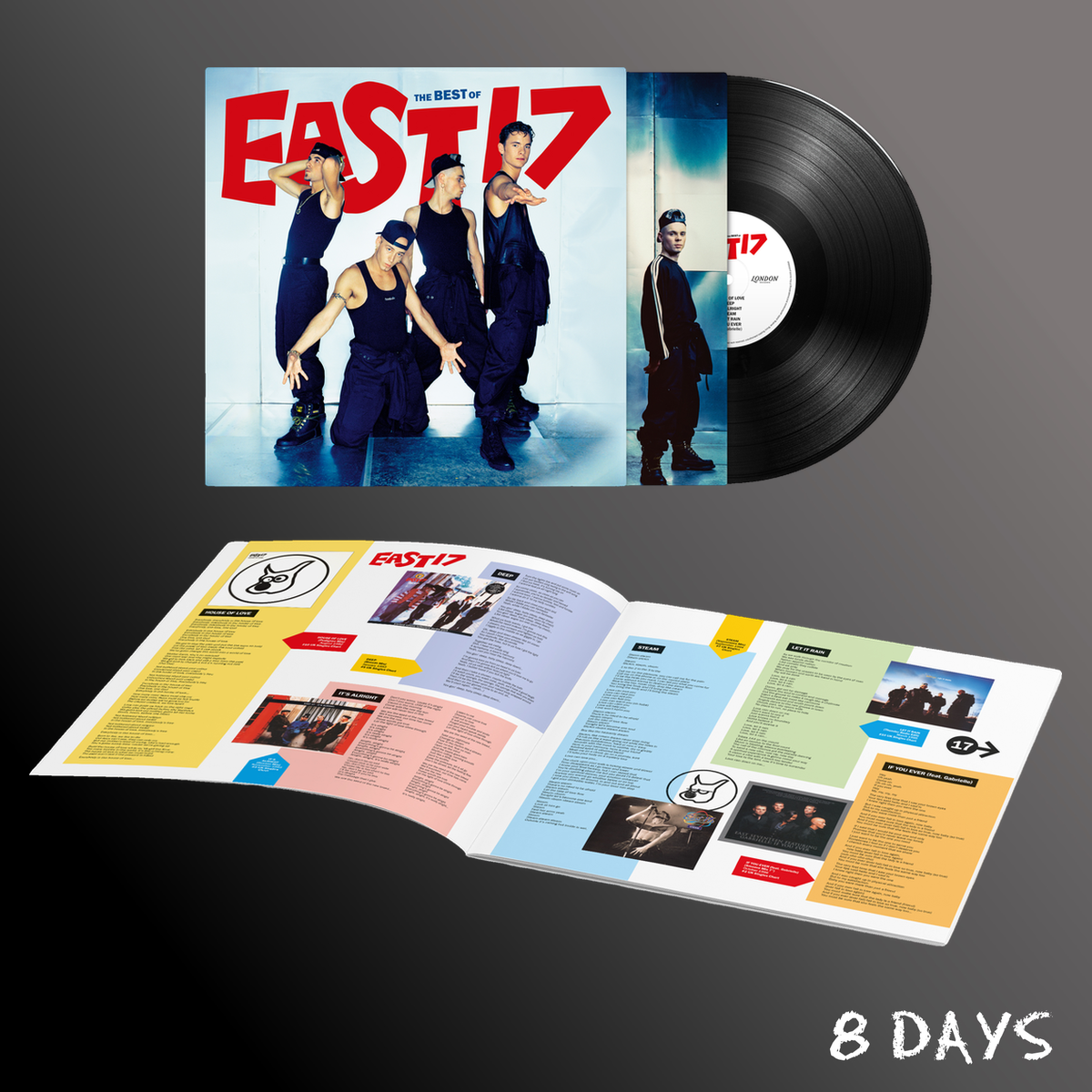 East 17 - The Best Of - Black Vinyl LP | Pre-Order 4.12.26
